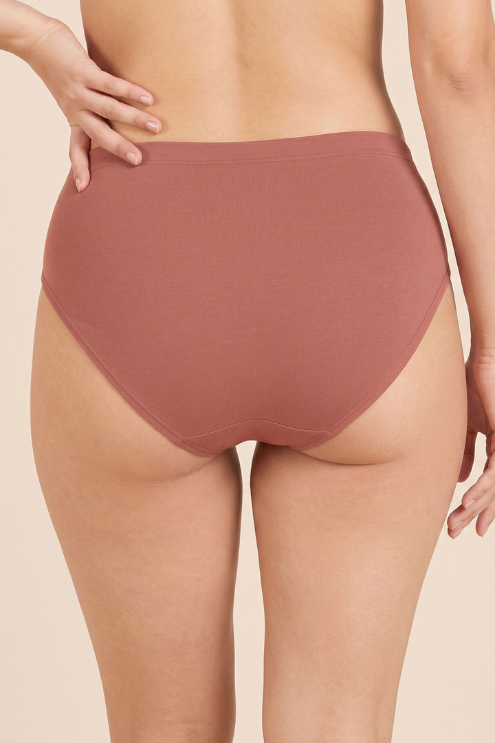 Zivame Medium Rise Full Coverage Hipster Panty (Pack of 3) - Multicolor — image 3